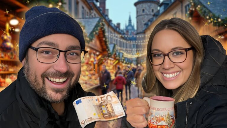 We Spent €50 at Three GERMAN CHRISTMAS MARKETS | Berlin Nuremberg Munich