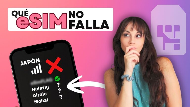 Probé 4 eSIMs en Japón y solo UNA funcionó de verdad: ¿Holafly, Airalo, eSimFLAG o Mobal?
