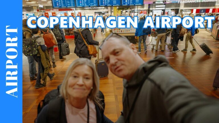 Departure Day at Copenhagen Airport! | Start of Our Trip to Cape Town
