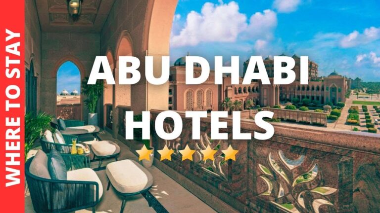 10 BEST Hotels in Abu Dhabi, UAE & Where to Stay