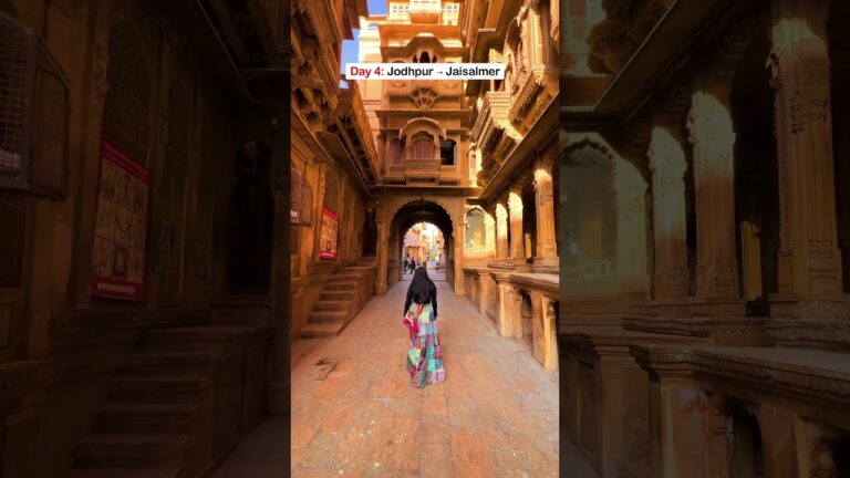 7-Day Rajasthan Itinerary 🏰 | Explore Jaipur, Jodhpur, Jaisalmer & Udaipur