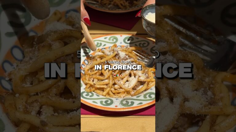 5 things to do in Florence, Italy #florence #italy