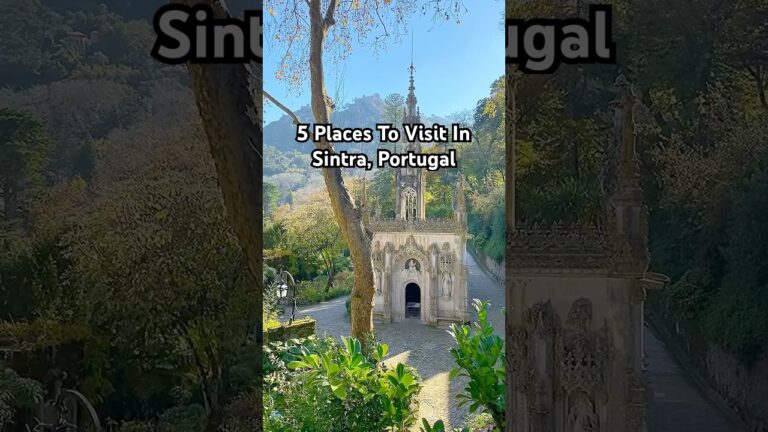 5 must visit places in the magical town of Sintra, Portugal 🏰 #sintra #portugaltravel