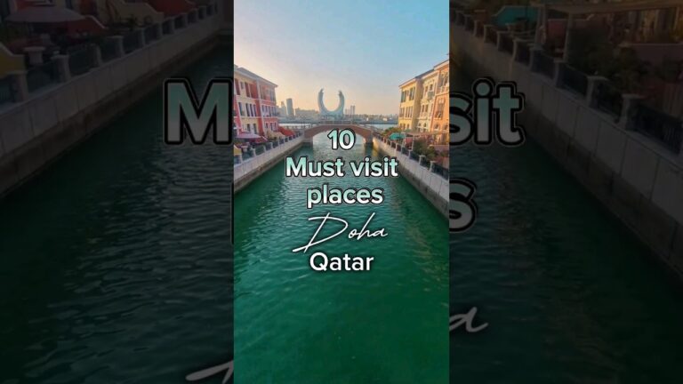 Must visit places in Doha, Qatar 🇶🇦 #dohaqatar #qatar