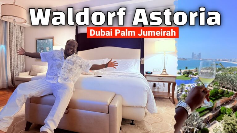 Waldorf Astoria Dubai Palm Jumeirah Hotel Room Tour | Insane Luxury & Honest Review!