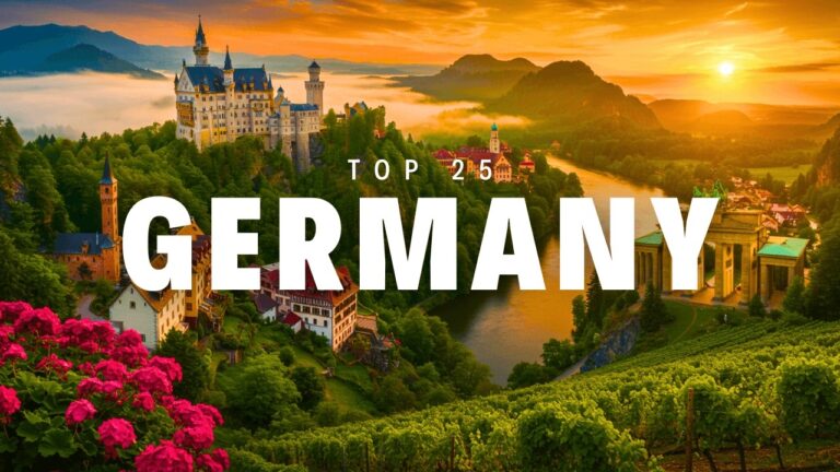 Top 25 Places To Visit In Germany | Germany Travel Guide 2025