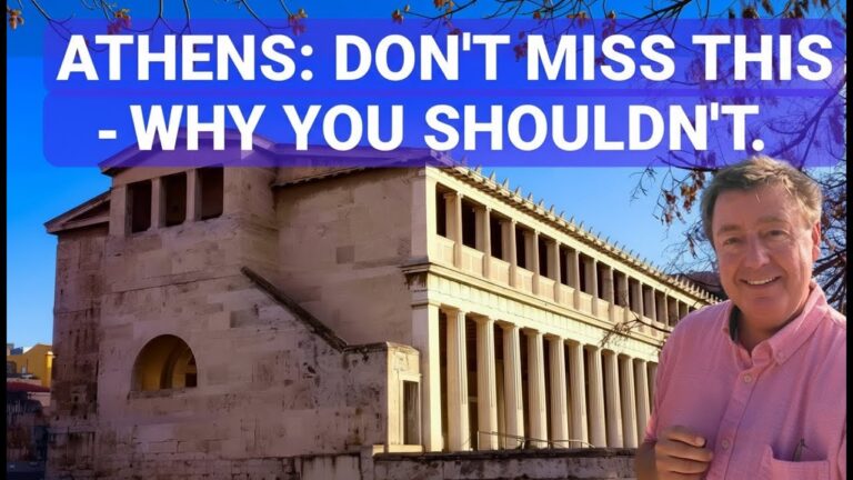 GREECE ATHENS Explore This on Your HOLIDAY – A 2000 Year Old Shopping Mall
