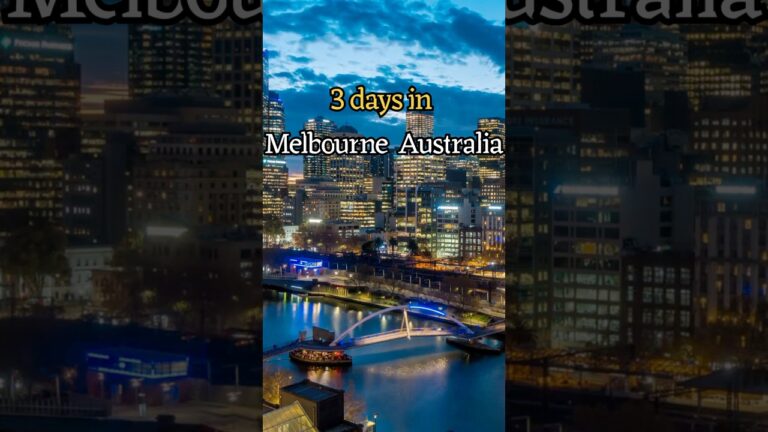 Melbourne Australia | 3 Days Itinerary | Things to do in Melbourne | Melbourne Travel Guide