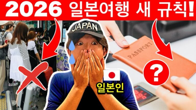 일본이 달라졌다! 🇯🇵 2026년 일본 여행 전 꼭 알아야 할 새로운 규칙 9가지 (벌금·문제 피하려면 필수!) | 여행 꿀팁까지!