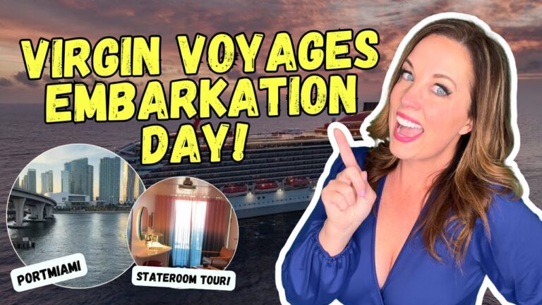 Miami Embarkation Day: Virgin Voyages Check-In + Sea Terrace Room Tour