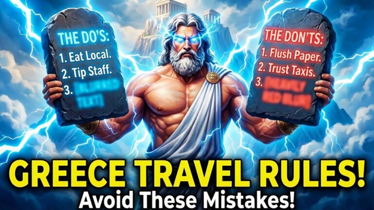 What You Should NEVER Do in Greece Local Tips of The Do's & Don'ts